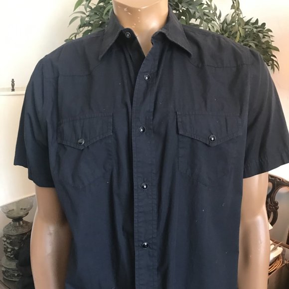 UTILITY short sleeve shirt - snaps - Picture 3 of 5